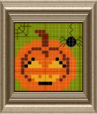 pumpkin cross stitch pattern