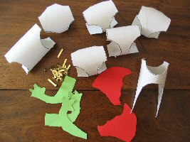 kids craft : dragon design details
